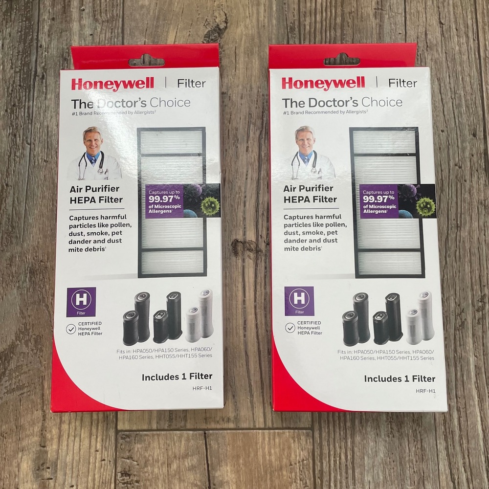 Honeywell Air Purifier HEPA Filter The‎ Doctors Choice HRF H1 (lot of 2)